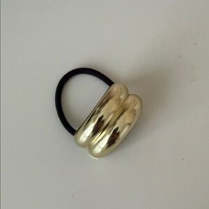 Etsy Gold Hair Tie